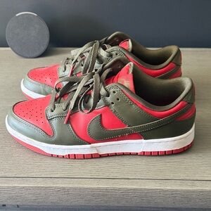 Nike Nike Dunk Low Mystic Red Cargo Khaki